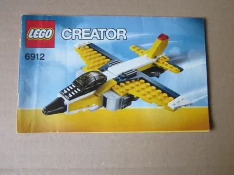 Lego Building Instructions Instruction Creator 6912 Plane, Aeroplane