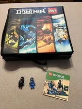 Lego Ninjago Battle Arena Carrying Case Master Of Spinjitzu w tags plus figures