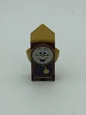 LEGO Minifigure Cogsworth Brown Yellow Clock Face Beauty and the Beast Disney