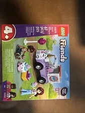 LEGO Friends 42675 Unicorn Cake Delivery Car Building Toy for Girls & Boys -