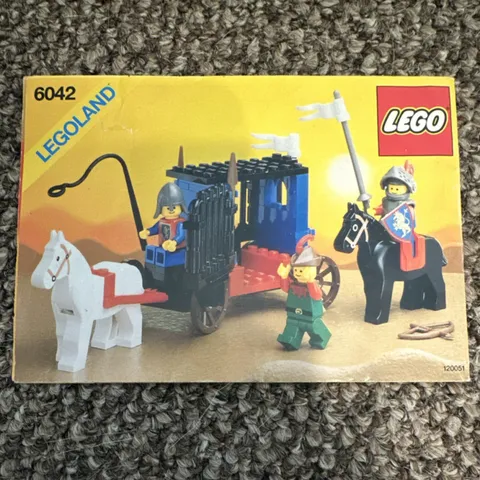 LEGO LEGOLAND 6042 Instruction Manual Booklet Illustrated Forestmen 1984