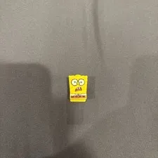 LEGO - Minifig, Head Modified SpongeBob SquarePants with Open Downturned Mouth  