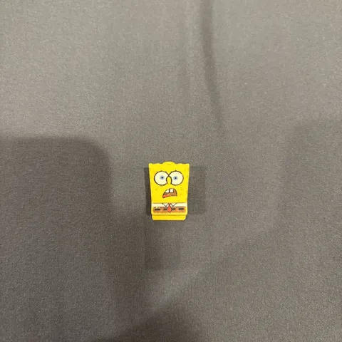 LEGO - Minifig, Head Modified SpongeBob SquarePants with Open Downturned Mouth  