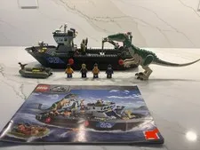 LEGO Jurassic World 76942 Baryonyx Dinosaur Boat Escape Boat 308pc