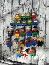 LEGO Duplo Vintage Figures Mini figures  Lot Of 23 H09