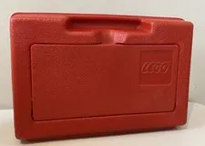 Vintage Samsonite Red Lego Carry Case Storage Container Box Made In Canada
