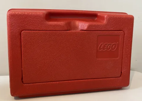 Vintage Samsonite Red Lego Carry Case Storage Container Box Made In Canada