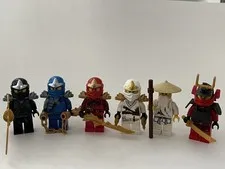 Lego Ninjago Rise of the Snakes Minifigure Lot Kai Jay Cole Zane ZX Wu Samurai X