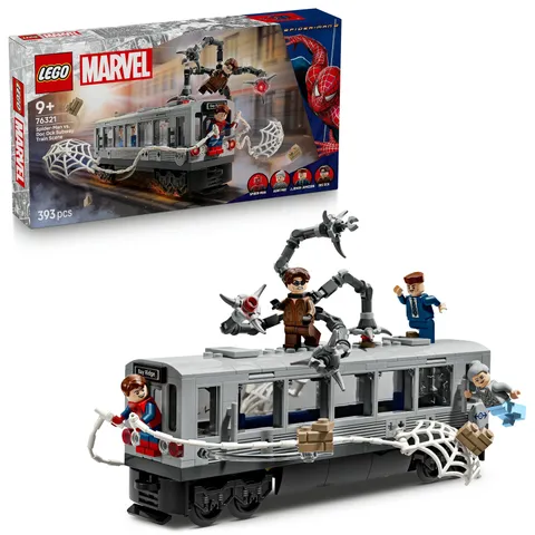 LEGO Marvel Spider-Man vs Doc Ock - Scena w metre 76321 LEGO