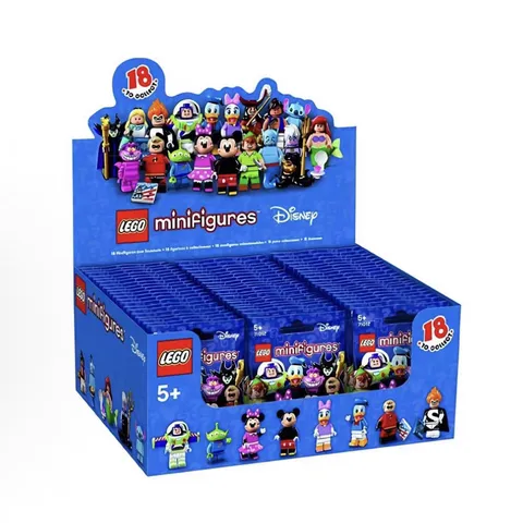 LEGO 71012 Disney Series 1 Complete Set of 18 Minifigures Brand New Sealed Gift