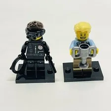 LEGO Blind Bag CMF Series 16 Minifigure Lot - Spy Agent - Dog Show Winner