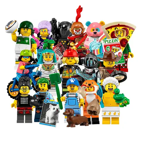 LEGO 71025 Series 19 Complete Set of 16 Minifigures Collectible Brand New Sealed