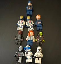 READ DESCRIPTION LEGO Minifigure Lot of 10 Marvel & Star Wars Captain America