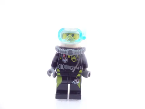 Fire Scuba Diver  LEGO Minifigure Lot City 60109 60106