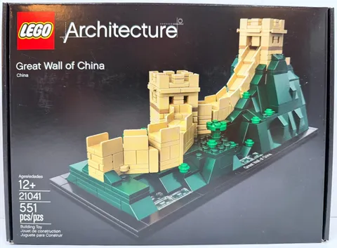 LEGO 21041 Architecture Great Wall of China Landmark Retired BOX ONLY