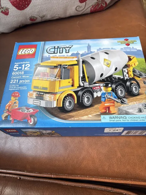 LEGO City: Cement Mixer (60018) Used Complete
