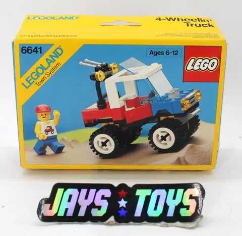 Lego Set 6641 Legoland Town System 4-Wheelin' Truck New