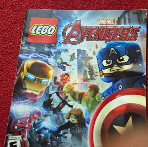 LEGO Marvel Super Heroes Illustrated Instruction Manual Booklet