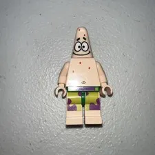 LEGO SpongeBob SquarePants Minifigure Patrick tongue out (Genuine)