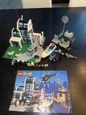Vintage LEGO 6598 Classic Town Police Metro PD Station Complete Set - No Box