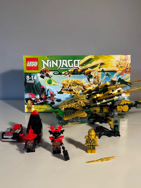 LEGO Ninjago 70503 The Golden Dragon Complete Box+Instructions