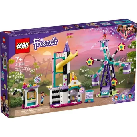 LEGO Friends 41689 Magical Ferris Wheel & Slide 545pcs Building Set