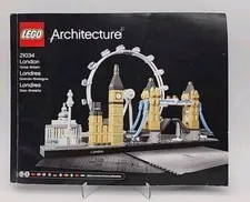 LEGO Architecture 21034 London Great Britain Instruction Manual Only 