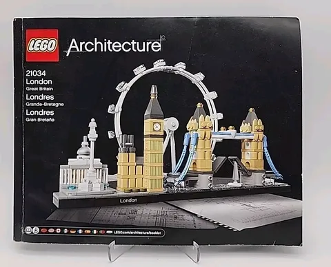 LEGO Architecture 21034 London Great Britain Instruction Manual Only 