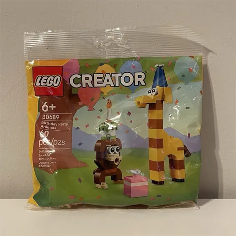 LEGO 30689 Birthday Party Animals Building Set