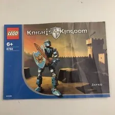 LEGO Knights Kingdom 8783 Jayko Light Blue Knight Instruction Manual Only