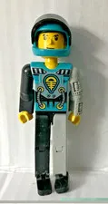 Vintage LEGO Technic Competition Figure with helmet 1990's--pre-owned 3.5" tall