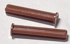 LEGO® 24316 Technic, Axle 3L with Stop Quantity 2 pieces Reddish Brown