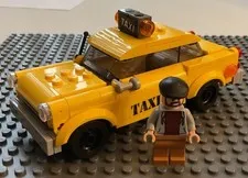LEGO 76178 Daily Bugle Minifigure Bennie The Cab Driver And Taxi Cab Build