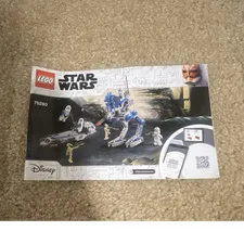 LEGO Star Wars 75280 501st Legion Clone Troopers Manual Booklet English 2020
