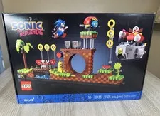 LEGO Ideas Sonic The Hedgehog Green Hill Zone 21331 New Sealed Retired 1125pc