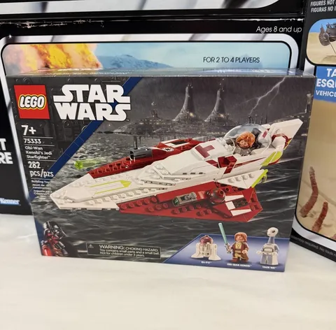 Lego 75333 Star Wars Obi-Wan Kenobi's Jedi Starfighter New in Unopened Box