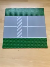 Lego Straight Crosswalk 32x32 Baseplate #2358