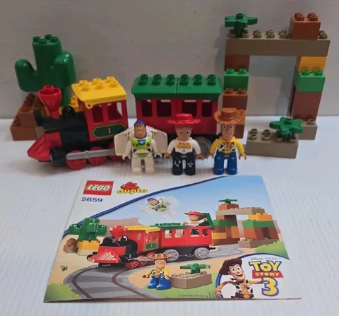 LEGO Duplo 5659 Toy Story The Great Train Chase Complete With Instructions 