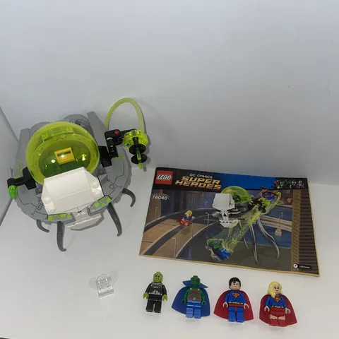 Lego DC Superheroes Brainiac Attack 76040 complete 