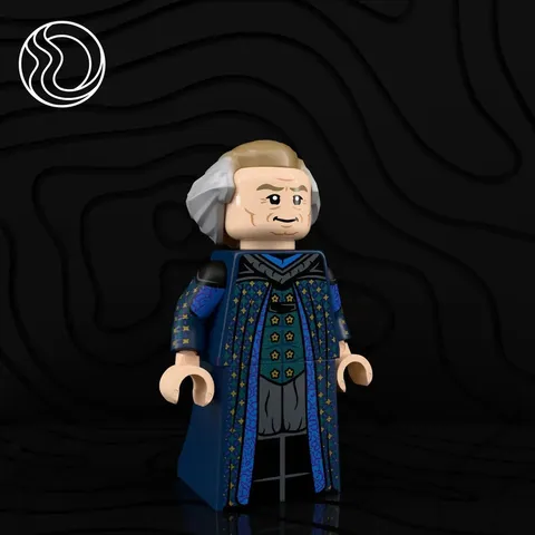 LEGO Star Wars OBT Bricks Plotting Politician Chancellor Palpatine Minifigure