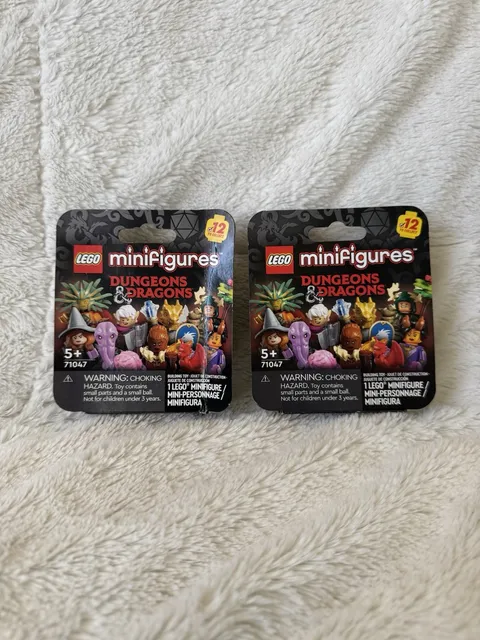 NIB LEGO Minifigures Dungeons & Dragons Series 71047 - Two Sealed Blind Bags