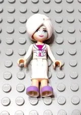 New LEGO Friends Minifigure Minidoll Sophie Facial Mask and White Turban 41058