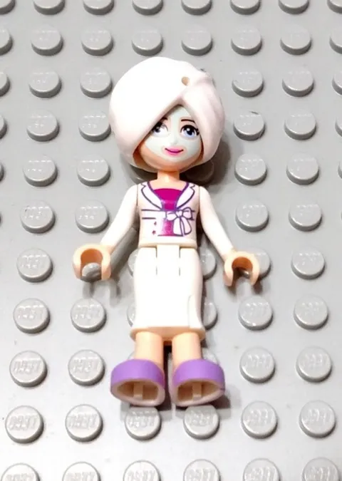 New LEGO Friends Minifigure Minidoll Sophie Facial Mask and White Turban 41058