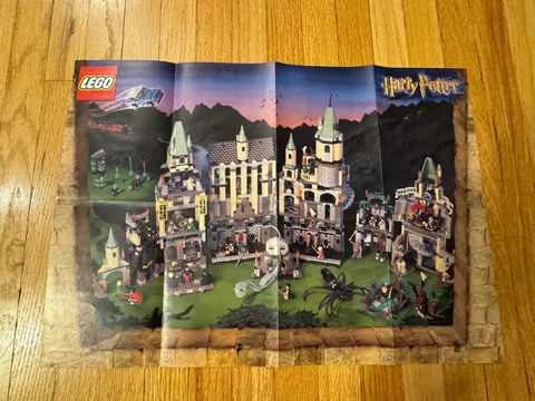 Lego Harry Potter Poster Vintage