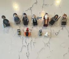 LEGO Harry Potter Minifigure Lot of 7 w/ Accessories