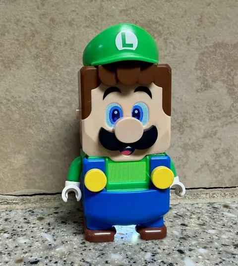 LEGO Super Mario Luigi Electronic Minifigure 71387 Adventures w/ Luigi Figure