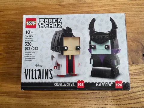 LEGO BRICKHEADZ: Cruella & Maleficent (40620)