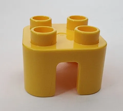 LEGO Yellow Duplo Furniture Chair with 4 Studs 65273