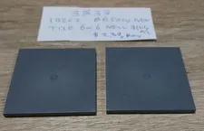 #4833# Genuine Lego 10202 tile 6 x 6 dark bluish grey x 2 NEW  Combined shipping