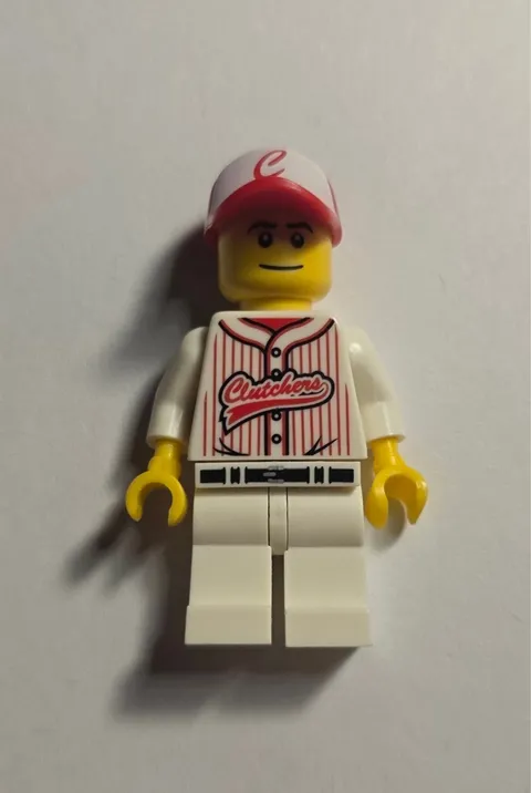 LEGO Baseball Player Minifigure - Collectible